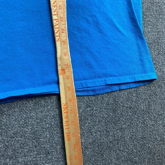 Beerwisdon Shirt Men's Extra Large Blue‎ Graphic Savannah Georgia Cotton Gildan - Picture 9 of 9